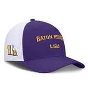 LSU Nike Dri-Fit Rise Structured Trucker Cap