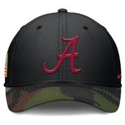 Alabama Nike Military Dri-fit Rise Swooshflex Cap