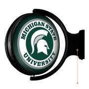 Michigan State Double Sided Rotating Lighted Wall Sign