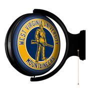 West Virginia Mountaineers Rotating Lighted Wall Sign