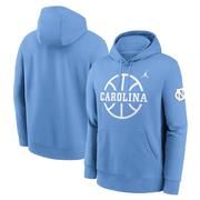 UNC Jordan Brand Basketball Icon Club Fleece Hoodie