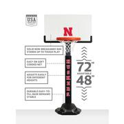 Nebraska Huplay Pro Basketball Set