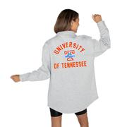 Tennessee Gameday Couture Lady Vols Way To Go Fleece Applique Shacket