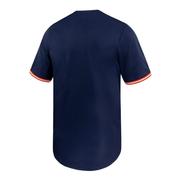 Virginia Nike Limited Full Button Baseball Jersey