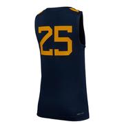 West Virginia Nike YOUTH Basketball #25 Jersey