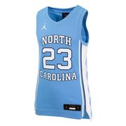 Carolina YOUTH Jordan Brand #23 Jordan Replica Basketball Jersey