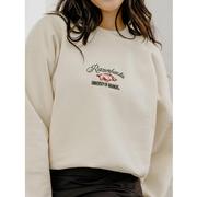 Arkansas LivyLu Embroidered Script Sweatshirt