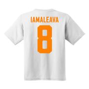 Tennessee YOUTH Nico Iamaleava #8 Lei Shirsey Tee