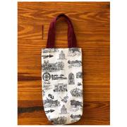 Florida State Toile of FSU Wine Bottle Tote