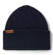 West Virginia Columbia Gridiron Waffle Knit Patch Beanie